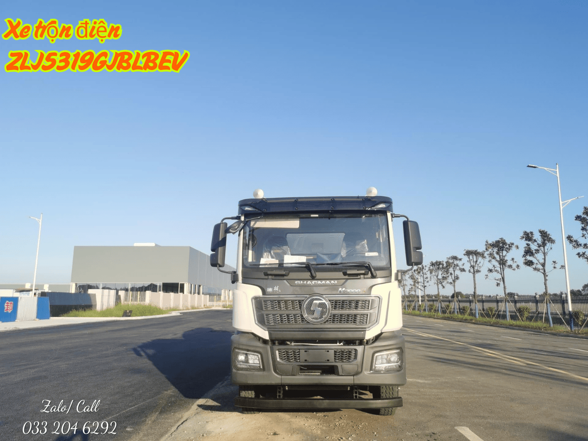 Cabin điều khiển hiện đại của Xe trộn bê tông điện ZLJ5319GJBLBEV.