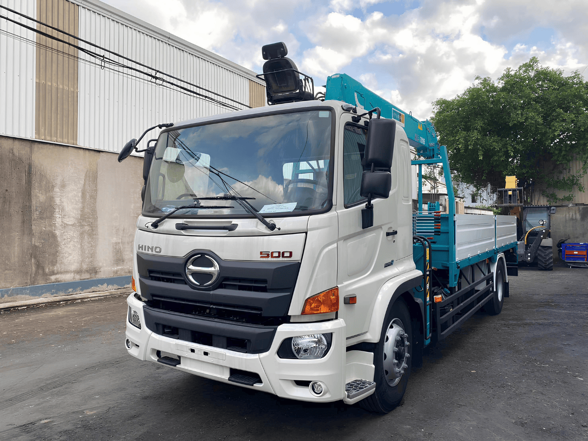 Khung gầm chassis xe tải Hino FG chắc chắn, bền bỉ