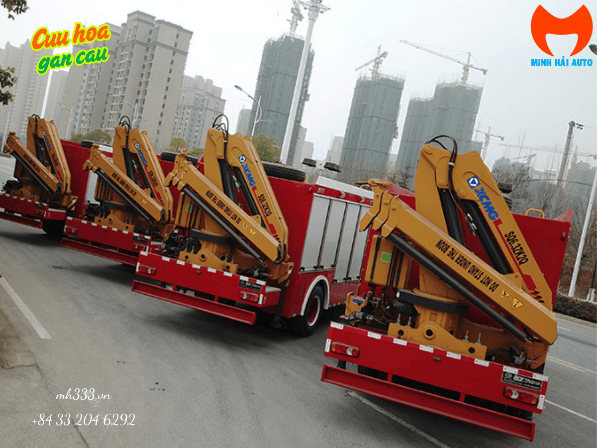 Cận cảnh cẩu XCMG 5 tấn