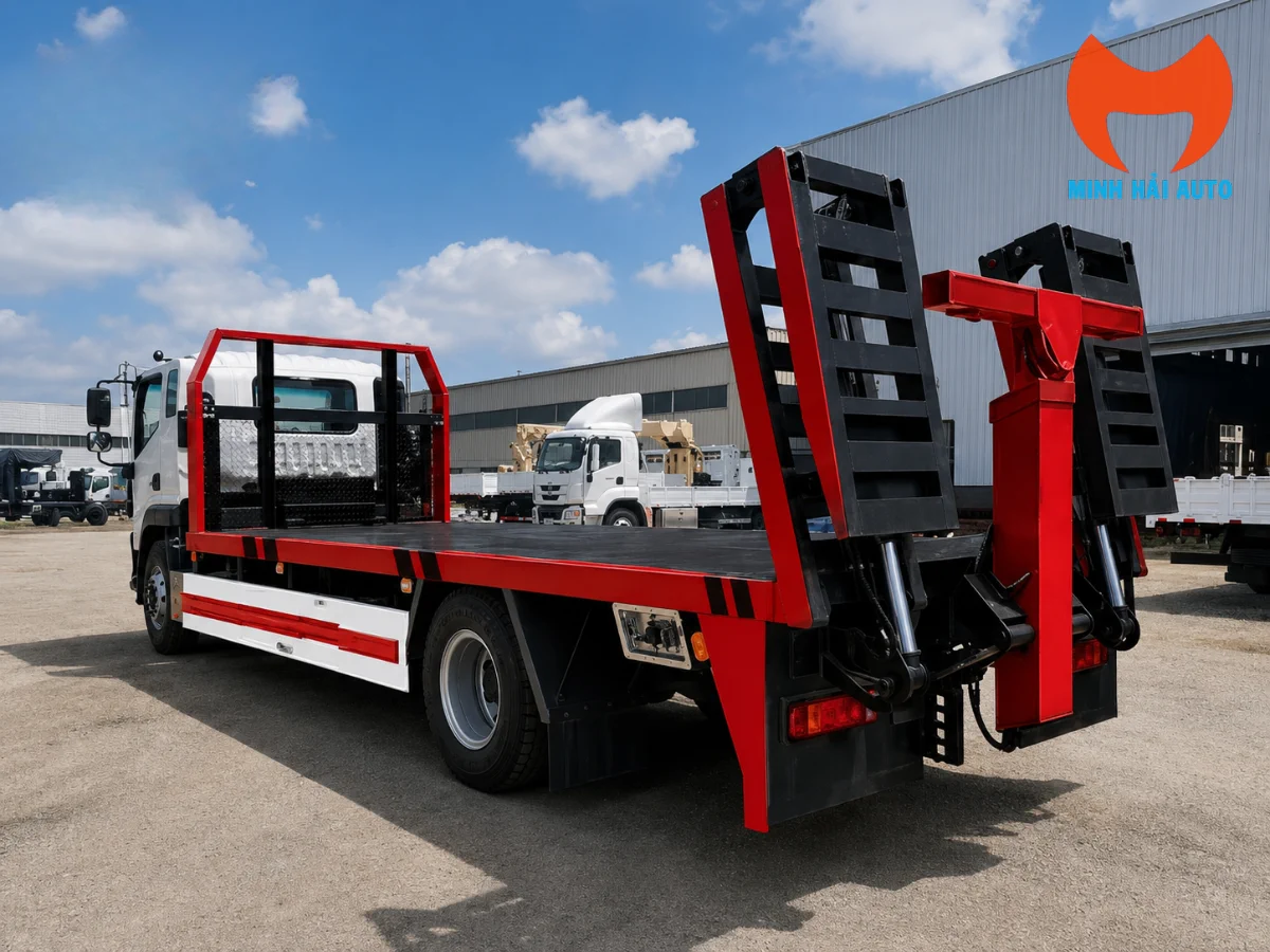 Càng kéo thủy lực xe cứu hộ Foton