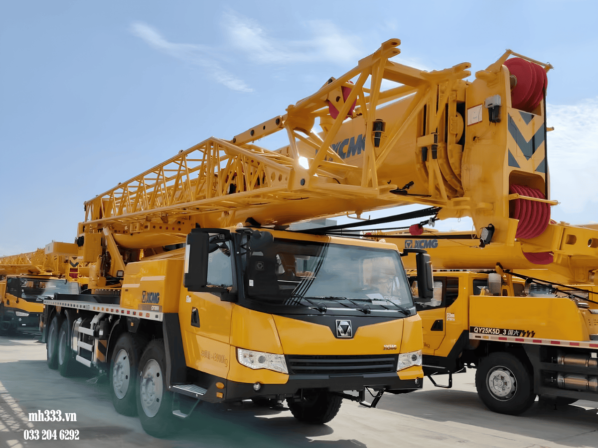Cẩu Bánh Lốp XCMG QY50KD 50 tấn
