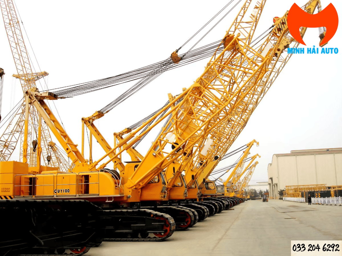 Cẩu Bánh Xích XCMG QUY100