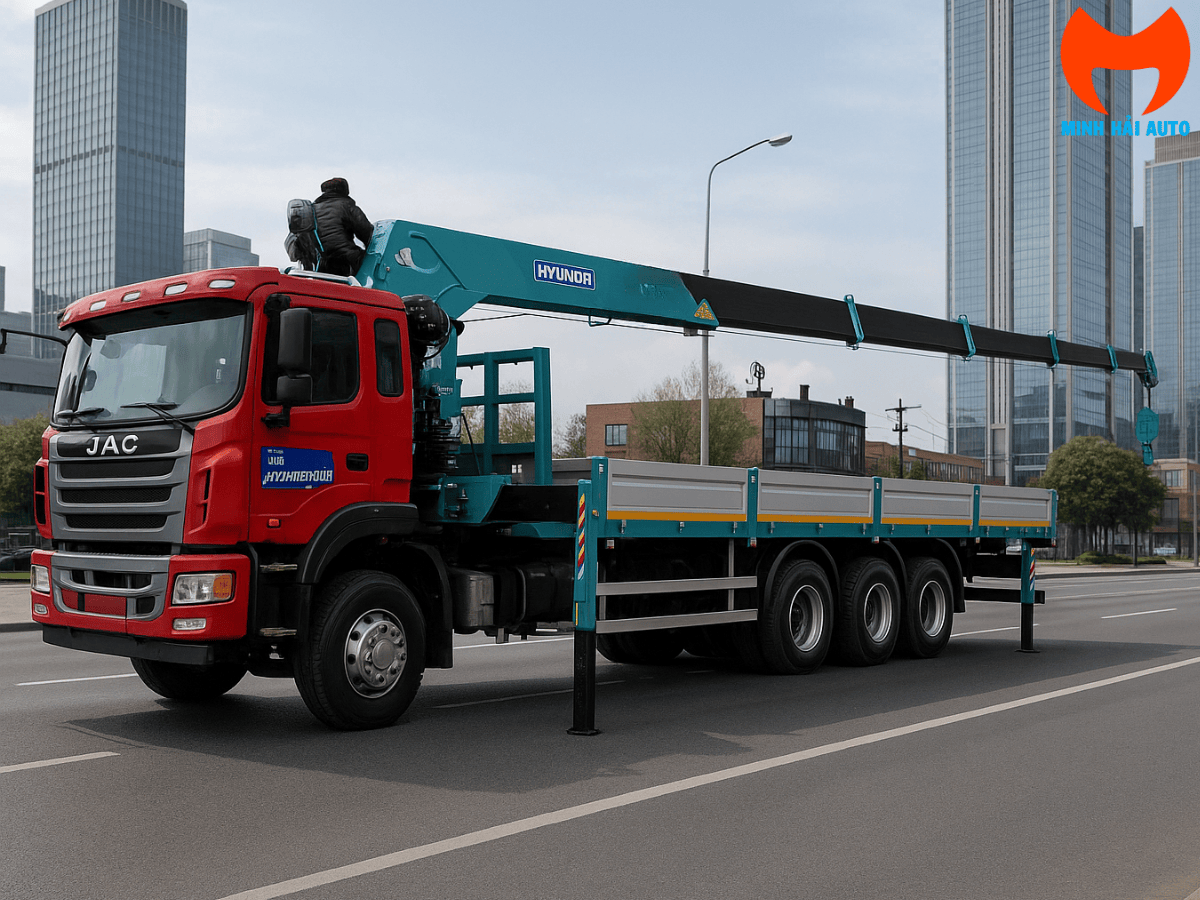 Cẩu tự hành 8 tấn HLC-8016