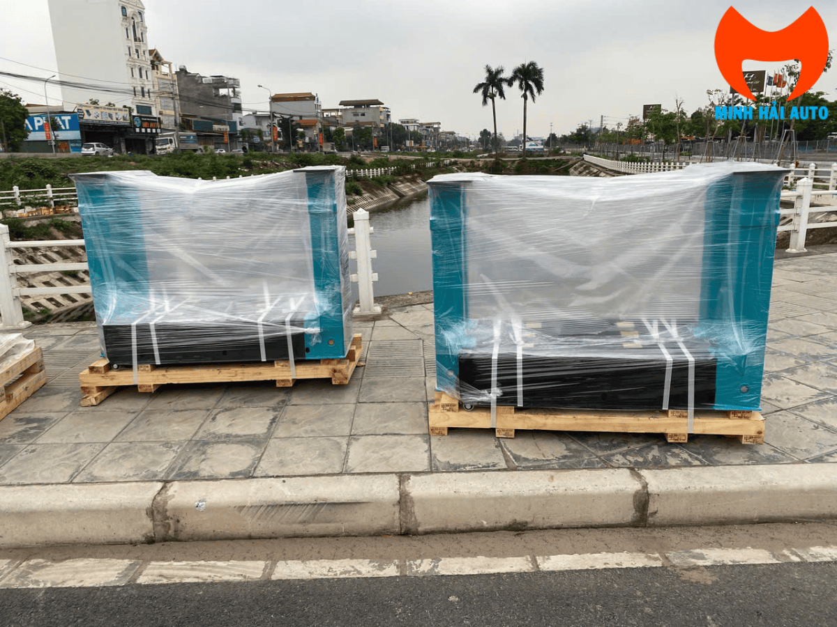 Cẩu tự hành Hyundai Everdigm HLC-5014 mới 100% về kho Minh Hải Auto tại Long Biên, Hà Nội