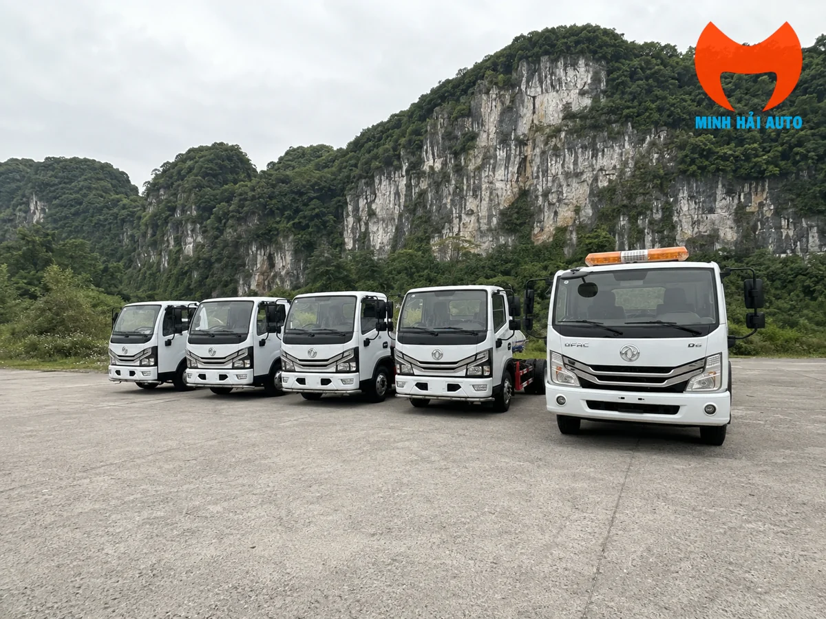 Dàn xe nền tham khảo để đóng xe phun nước chuyên dùng