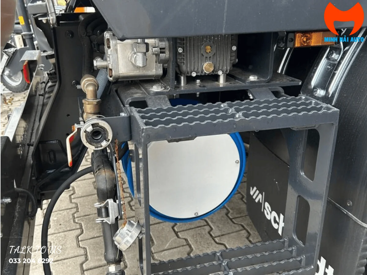 Cụm thiết bị và đầu nối bên hông bộ quét Schmidt SK 660