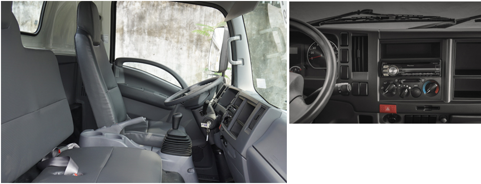 Xe Bồn Chở Xăng Dầu Isuzu 12 Khối nội thất