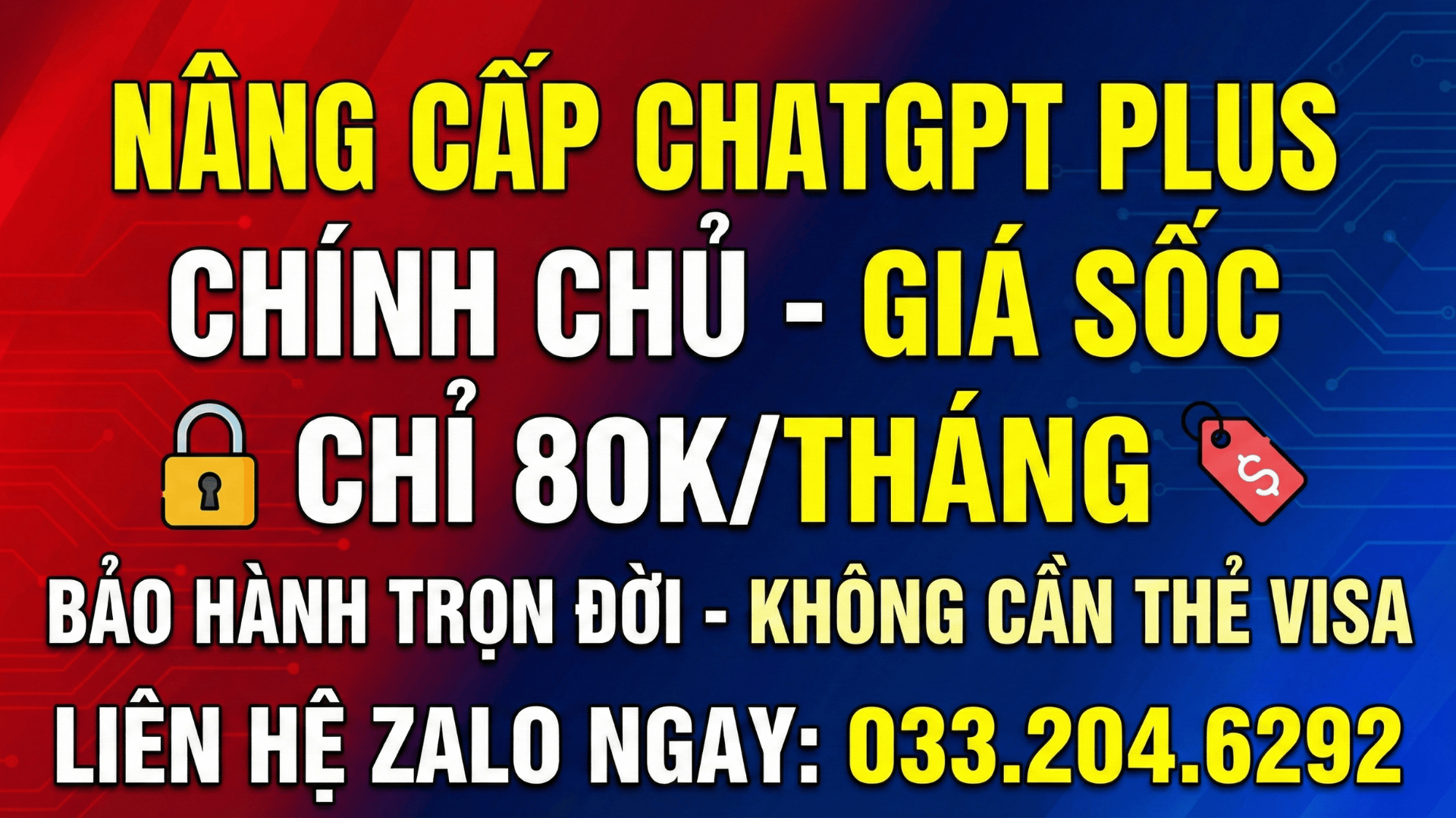 Dịch vụ gia hạn ChatGPT Plus chính chủ GPT-5.2