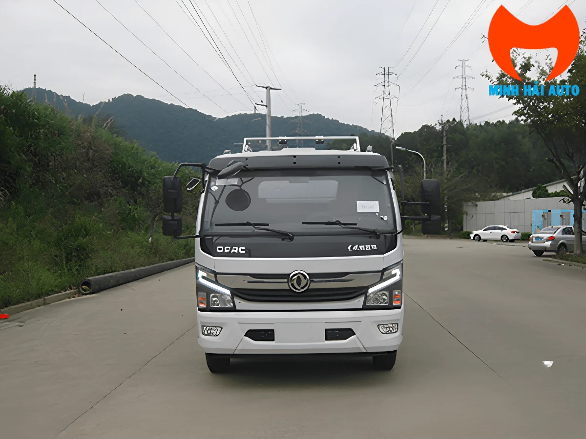 Dongfeng EV thu gom rác đêm khu dân cư xanh đô thị