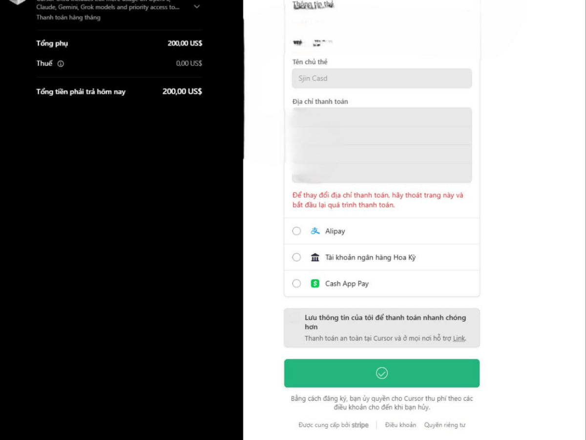 Giao diện Cursor và tính năng AI hỗ trợ lập trình