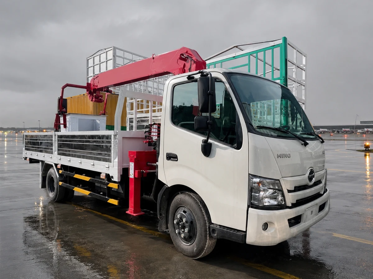 Giỏ nâng người được triển khai tại khu vực làm việc trên cao