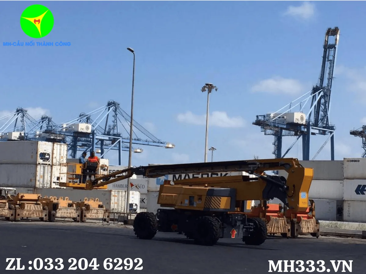 Haulotte HA18PX khớp gập diesel địa hình 4WD