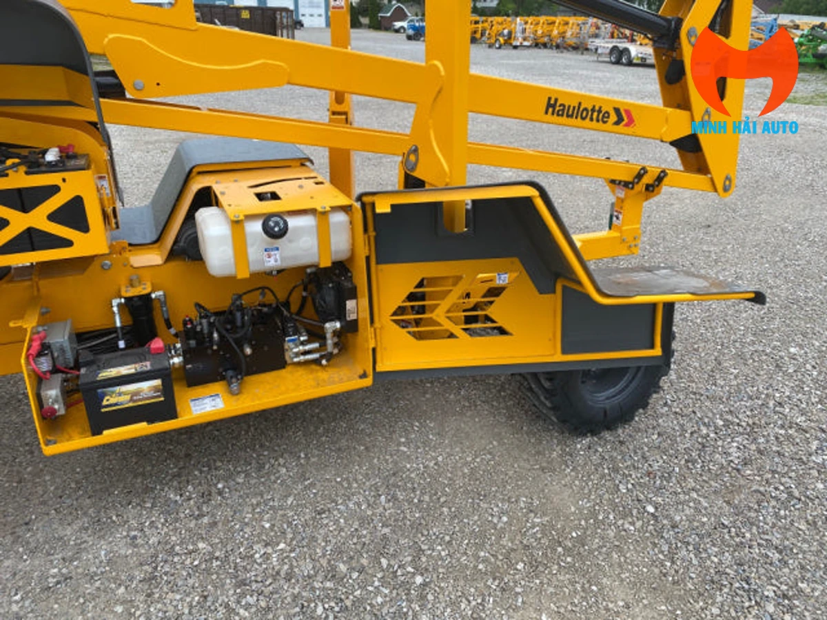 Khoang nguồn và hệ thống thủy lực Haulotte HLA16 PX 45XA