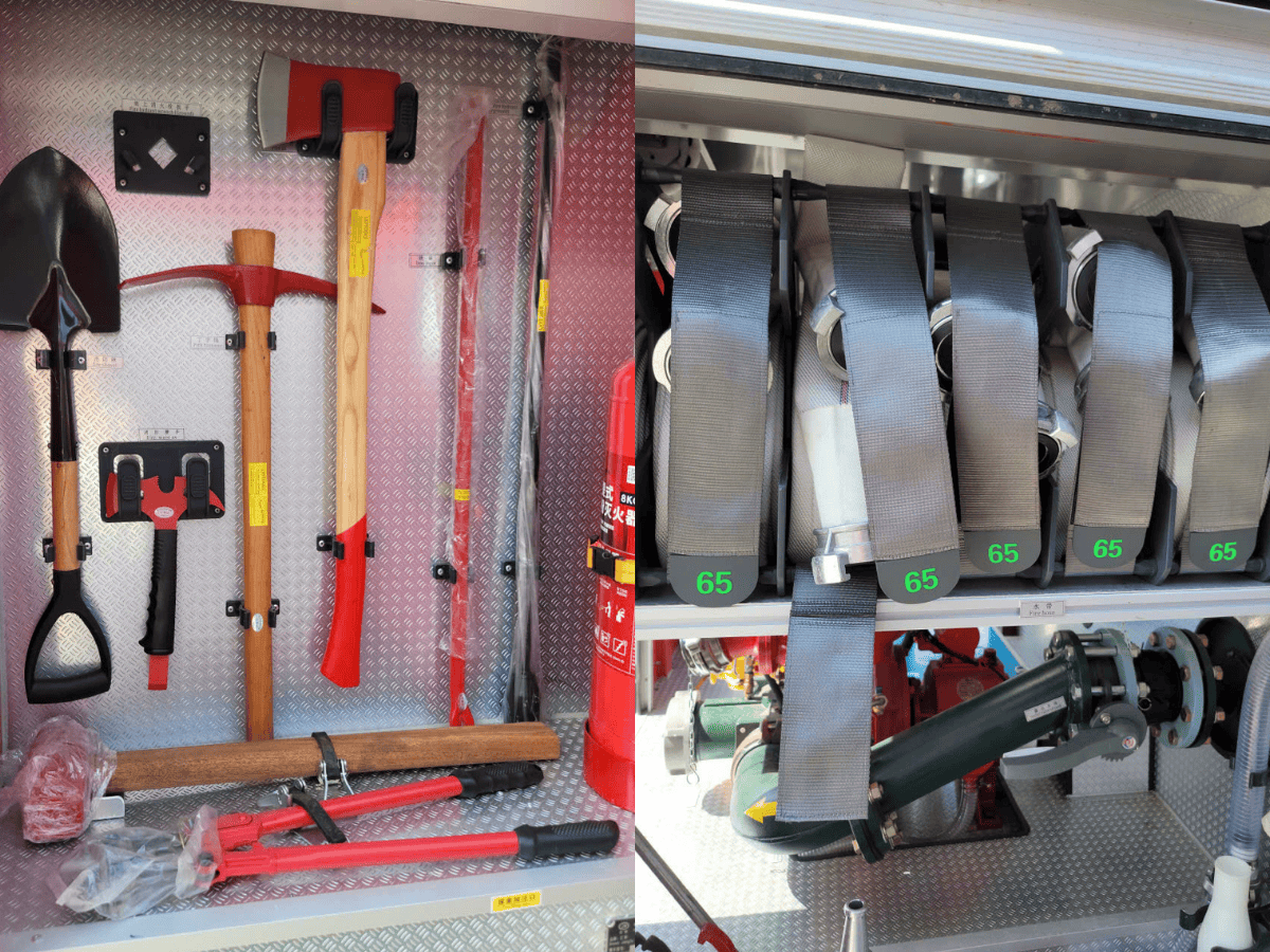 Kiểm tra hệ thống bơm chữa cháy trên xe đặc chủng