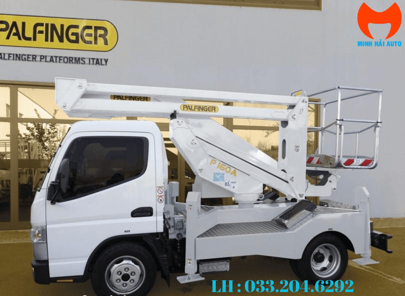 Xe cẩu nâng người sửa chữa điện trên cao Huyndai Everdigm tại Minh Hải JSC
