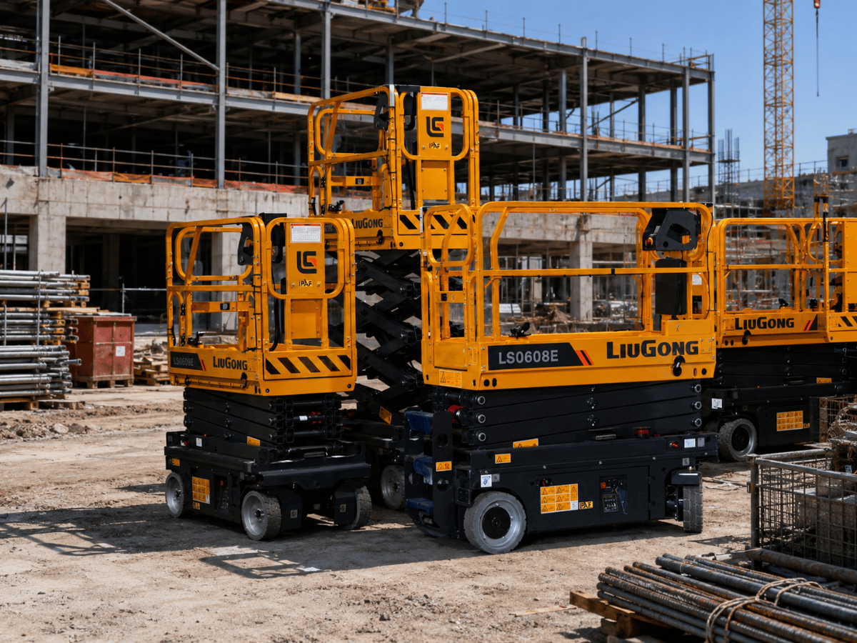 Liugong LSC0607DH bảo trì trong kho logistics siêu thị
