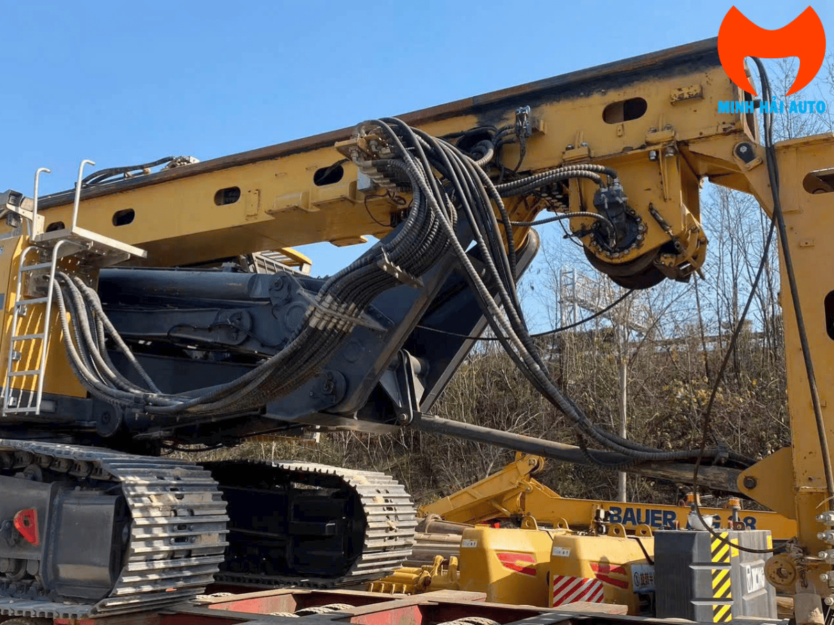 Máy khoan XR240E thi công cọc khoan nhồi cho công trình lớn