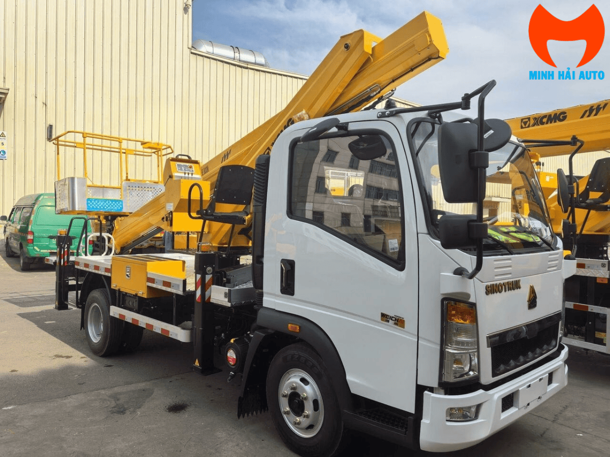 Xe Thang Nâng 10m  howo