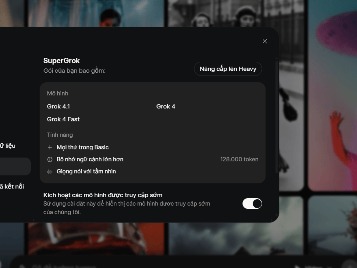 Minh họa khả năng tạo ảnh từ văn bản của Super Grok chính chủ.