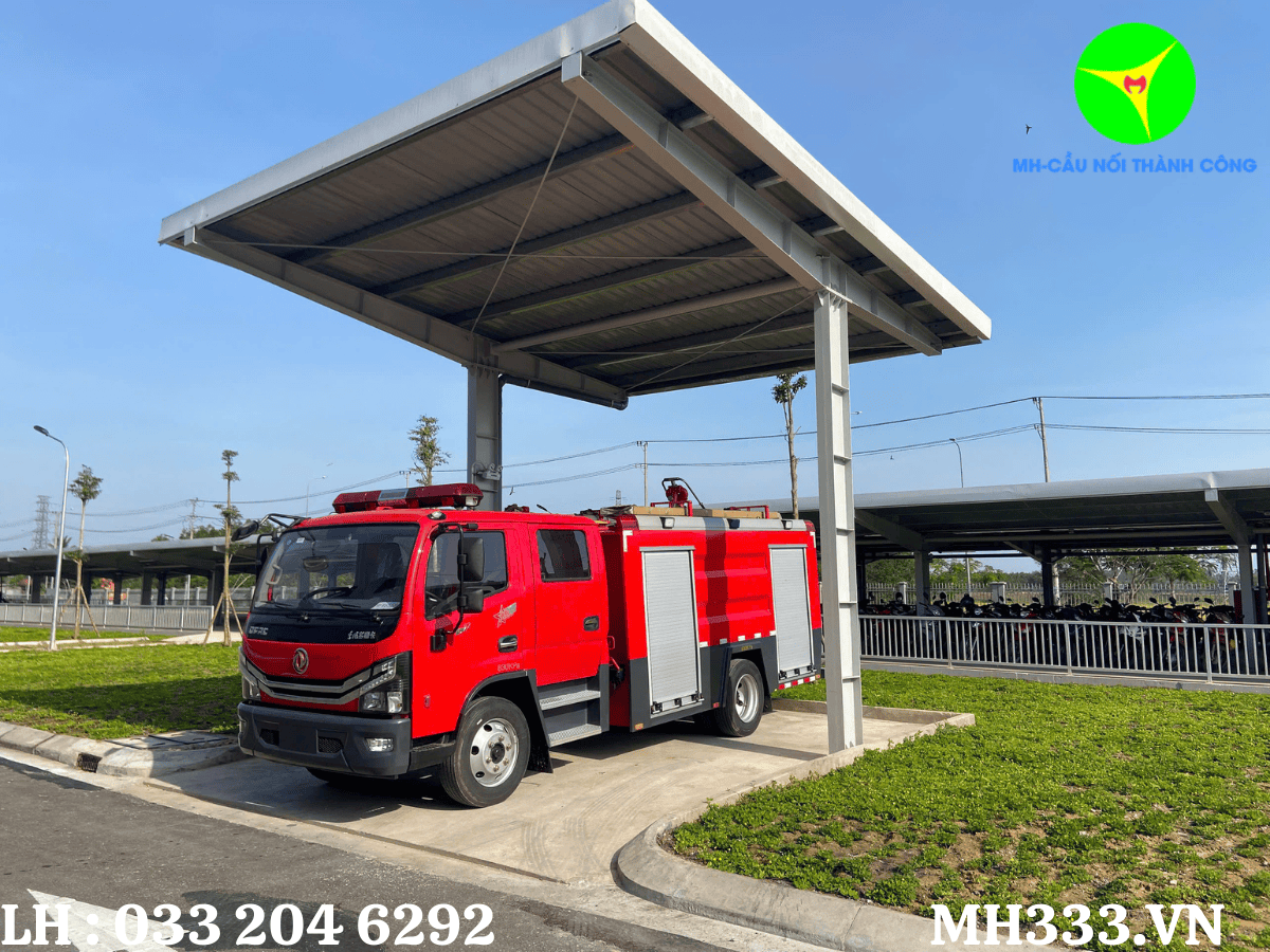 Động cơ Euro 6 mạnh mẽ và cabin tiện nghi của xe cứu hỏa Dongfeng