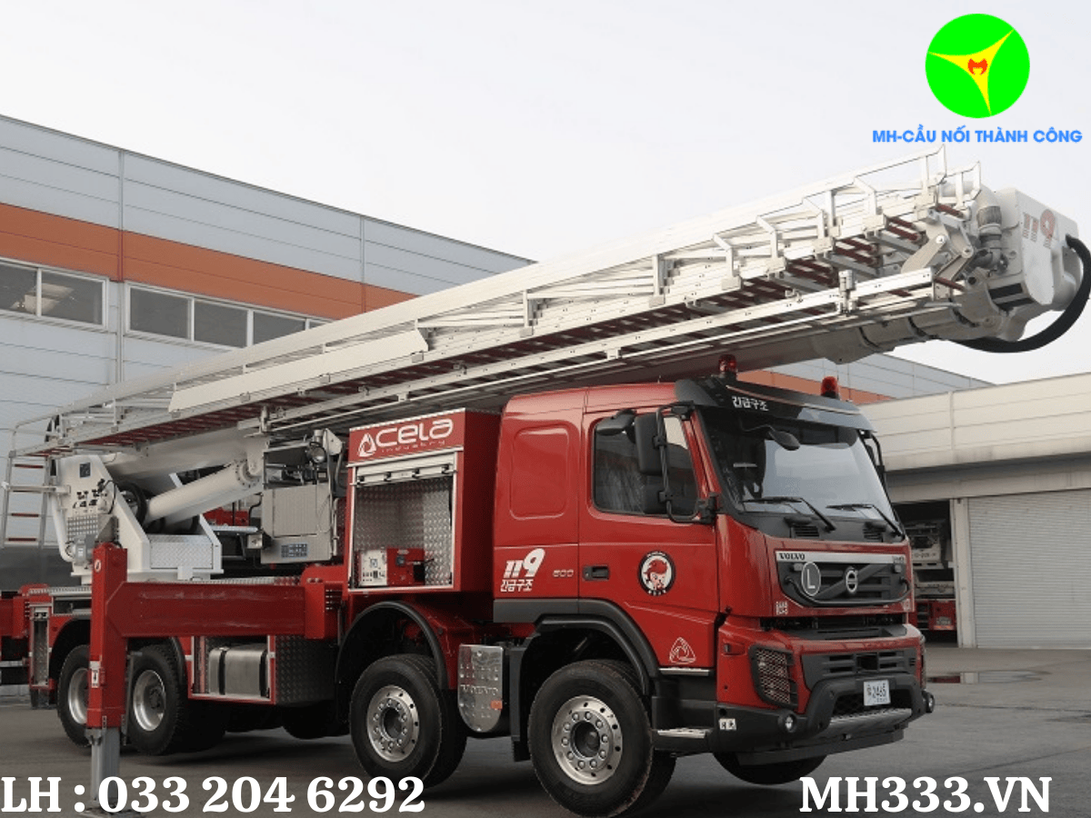 Hệ thống PCCC chuyên dụng trên xe cứu hỏa Dongfeng 5 khối