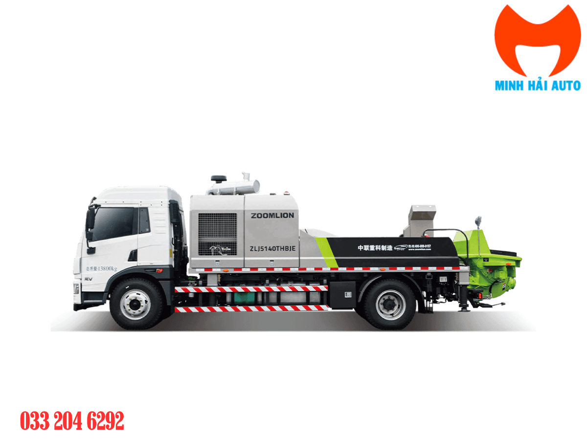 Công dụng đa năng của xe bơm bê tông 10022R