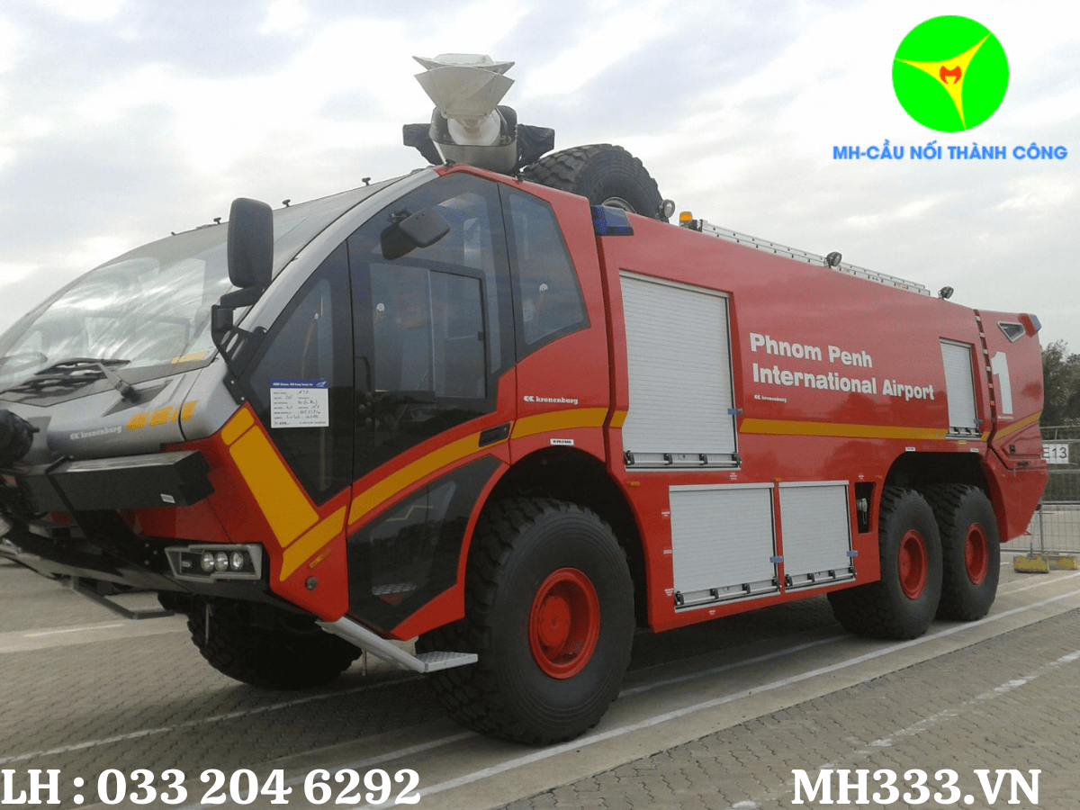 Xe cứu hỏa cứu hộ sân bay