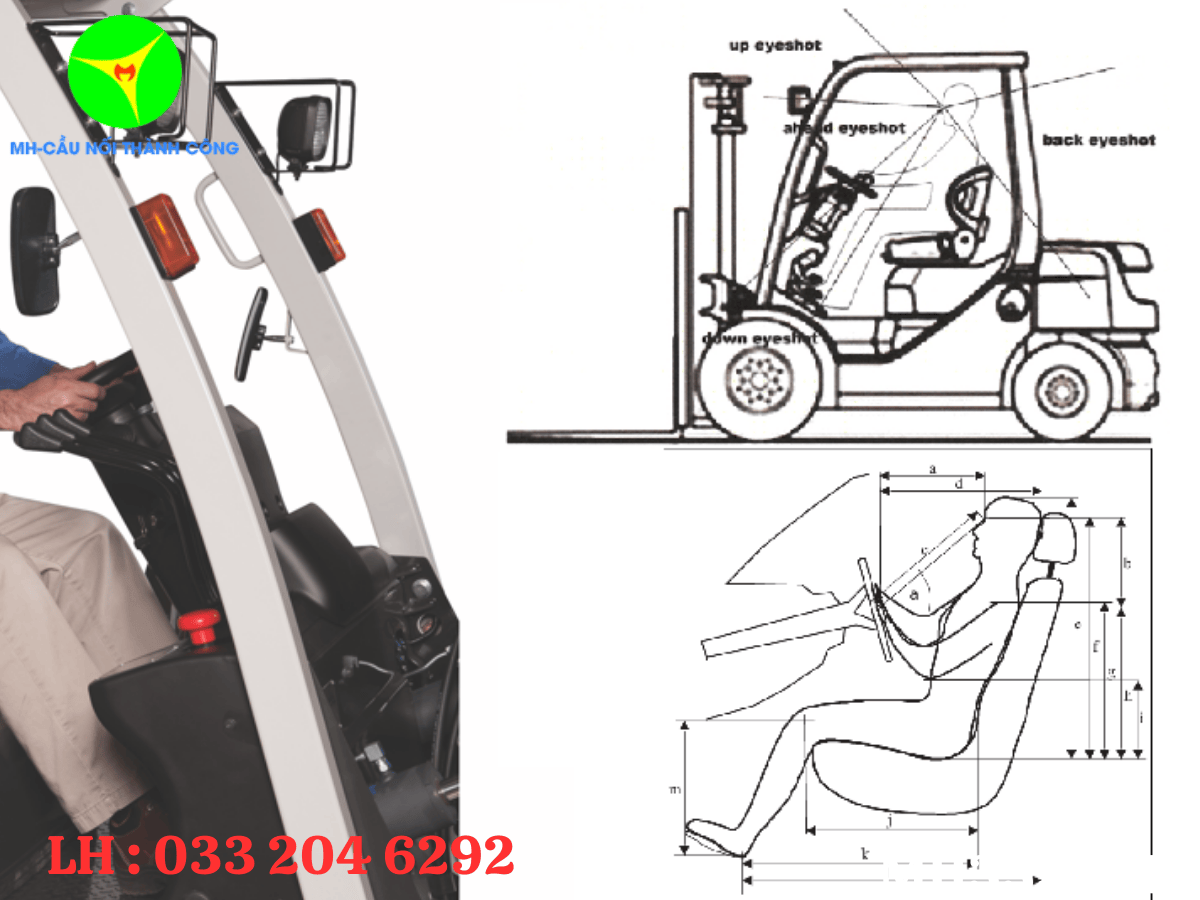 xe nâng hàng forklift 3 tấn XCMG thông số kĩ thuật