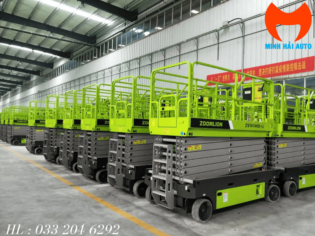 Ưu điểm nổi bật của xe nâng người Zoomlion ZS1414HD