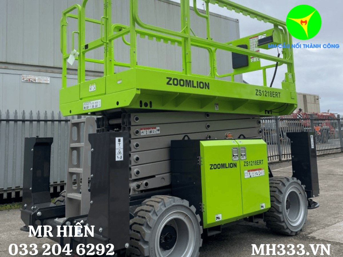  Xe Nâng Người Cắt Kéo Zoomlion ZS1218ERT