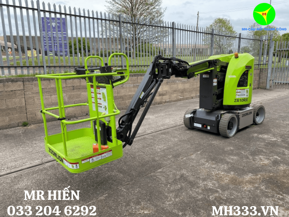 Xe nâng người Z-Boom 12m làm việc khu vực hẹp Xe nâng người Z-Boom 12m Zoomlion làm việc trong khu vực hẹp
