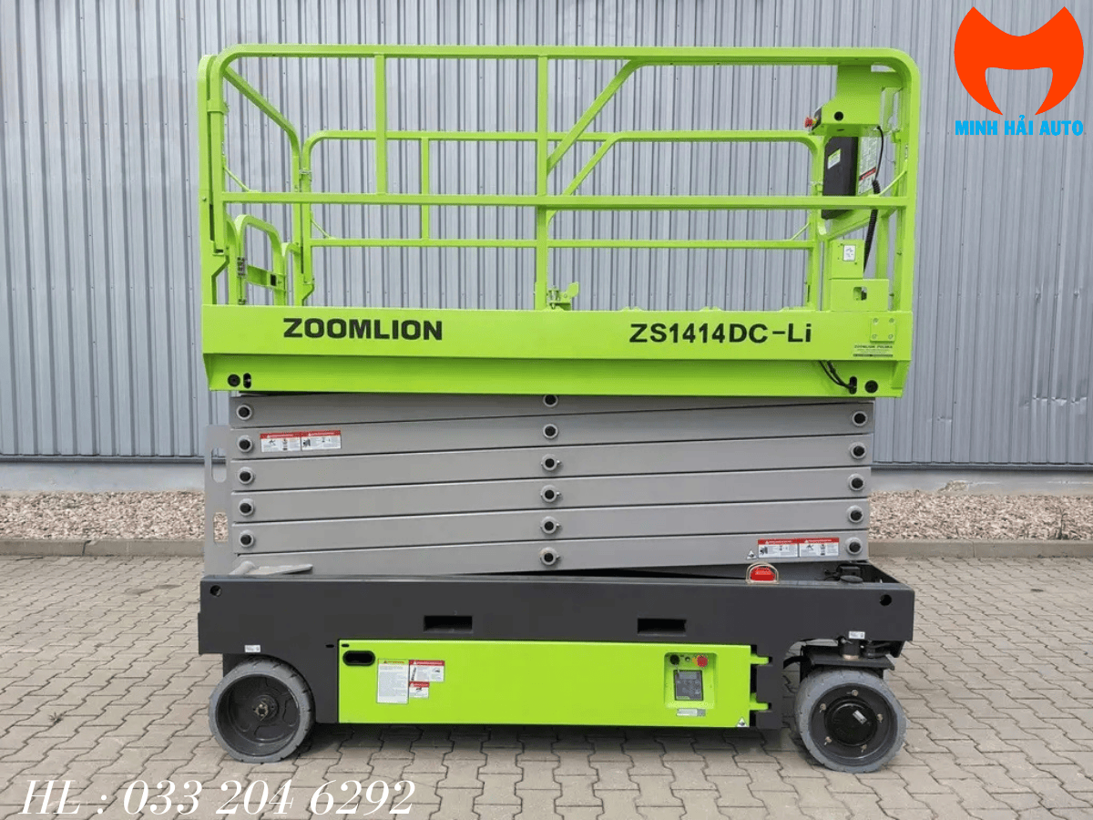 Tiêu đề giới thiệu xe nâng người cắt kéo Zoomlion 16m