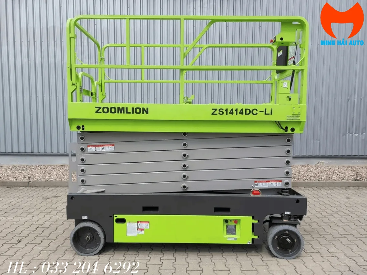Tiêu đề giới thiệu xe nâng người cắt kéo Zoomlion 16m