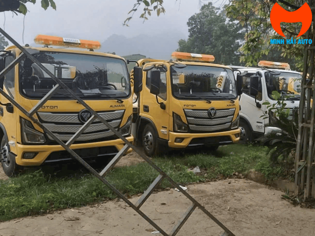Toàn cảnh xe cứu hộ 2 chức năng FOTON Aumark HTW5090TQZPB phiên bản 2026