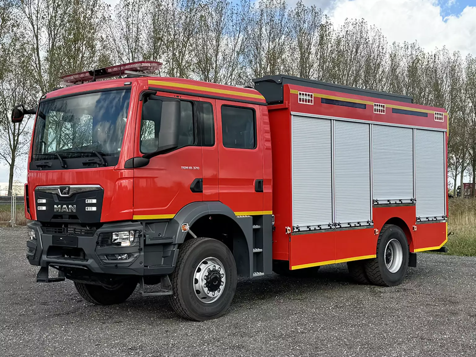 Xe cứu hỏa MAN TGM 4x4 nhập khẩu nguyên chiếc từ Châu Âu