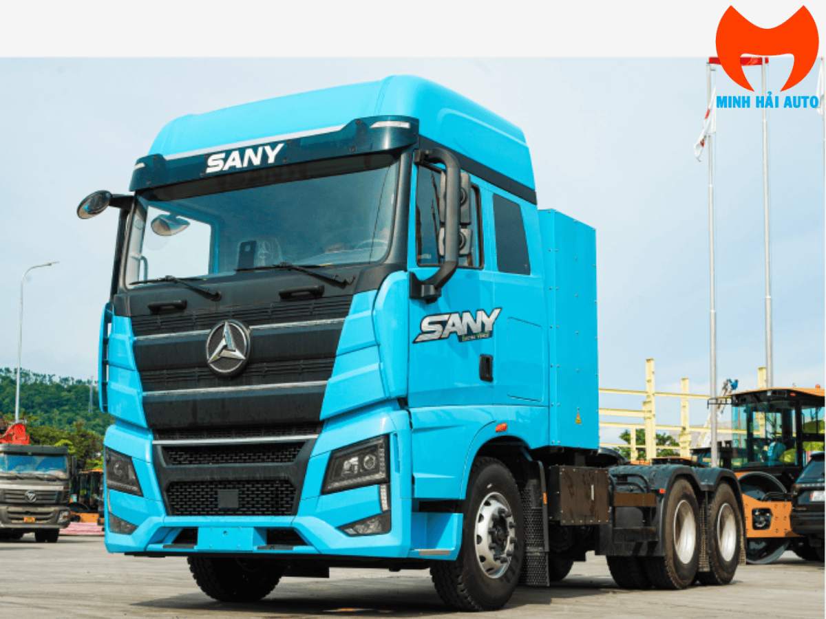 Trạm đổi pin xe đầu kéo điện SANY