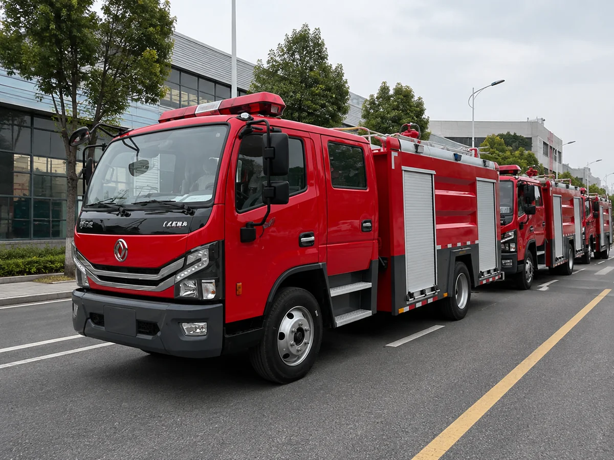 Tư vấn lựa chọn và mua xe chữa cháy Dongfeng