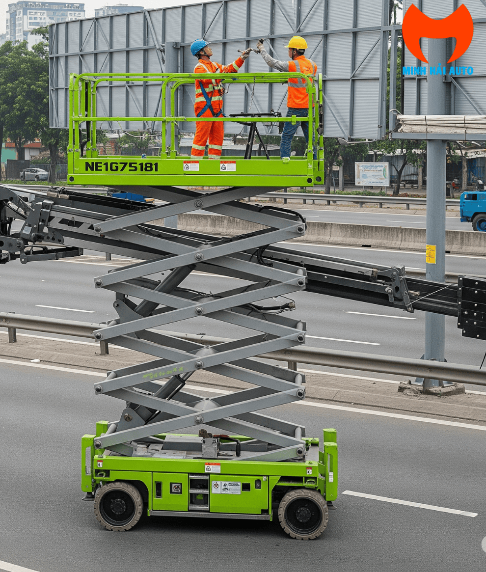 Ứng dụng xe nâng người Zoomlion ZS1623RT cắt tỉa cây