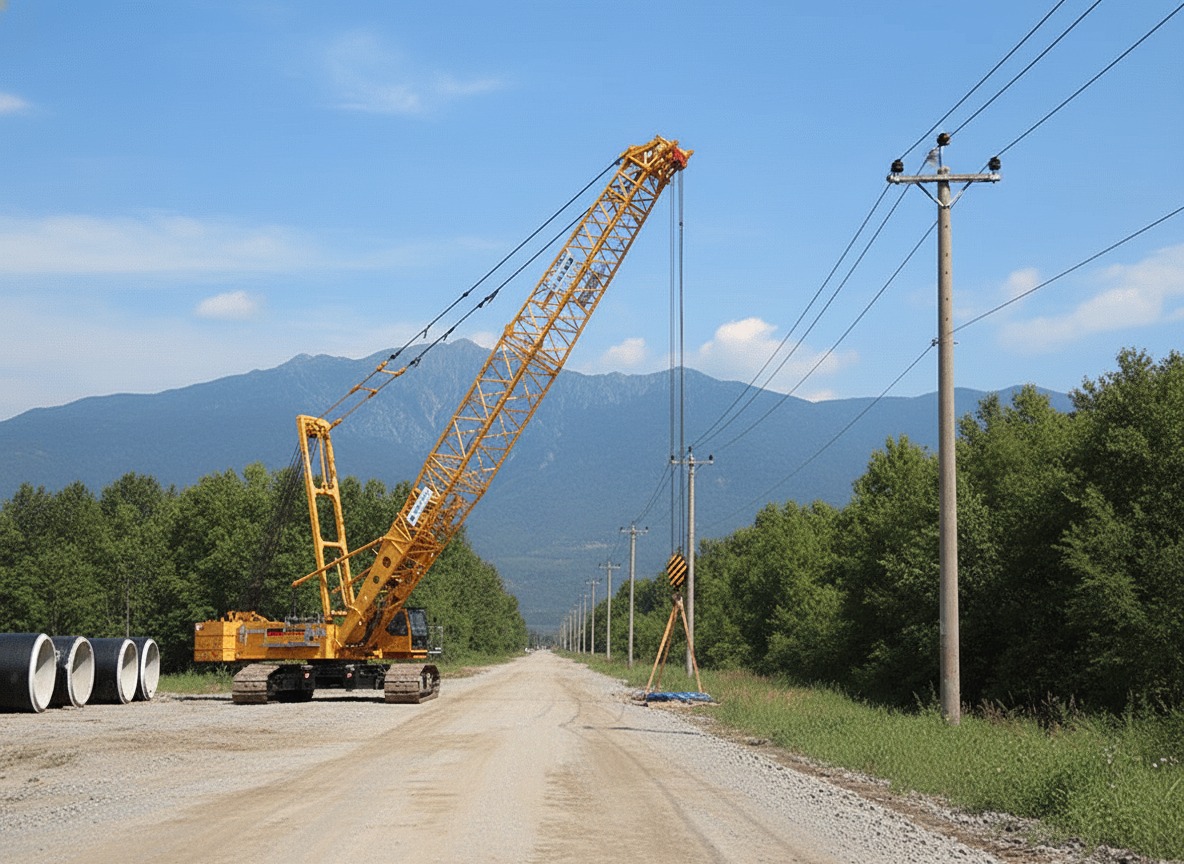  Ưu điểm vượt trội của cẩu bánh xích 100 tấn