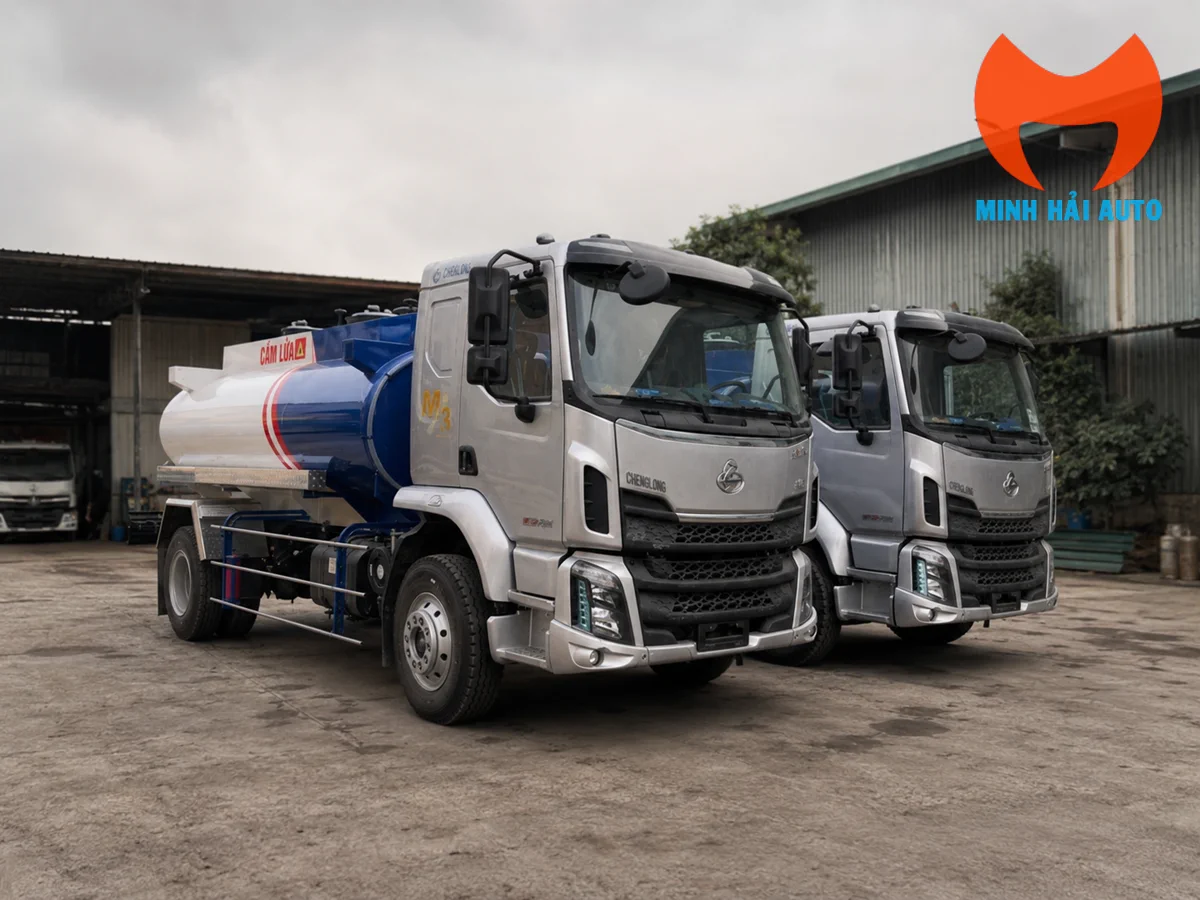Xe bồn chở xăng dầu 11,5 khối Chenglong M3