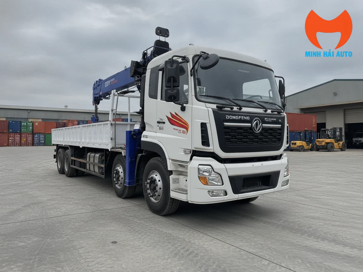 Xe cẩu 15 tấn dùng cho công trình xây dựng