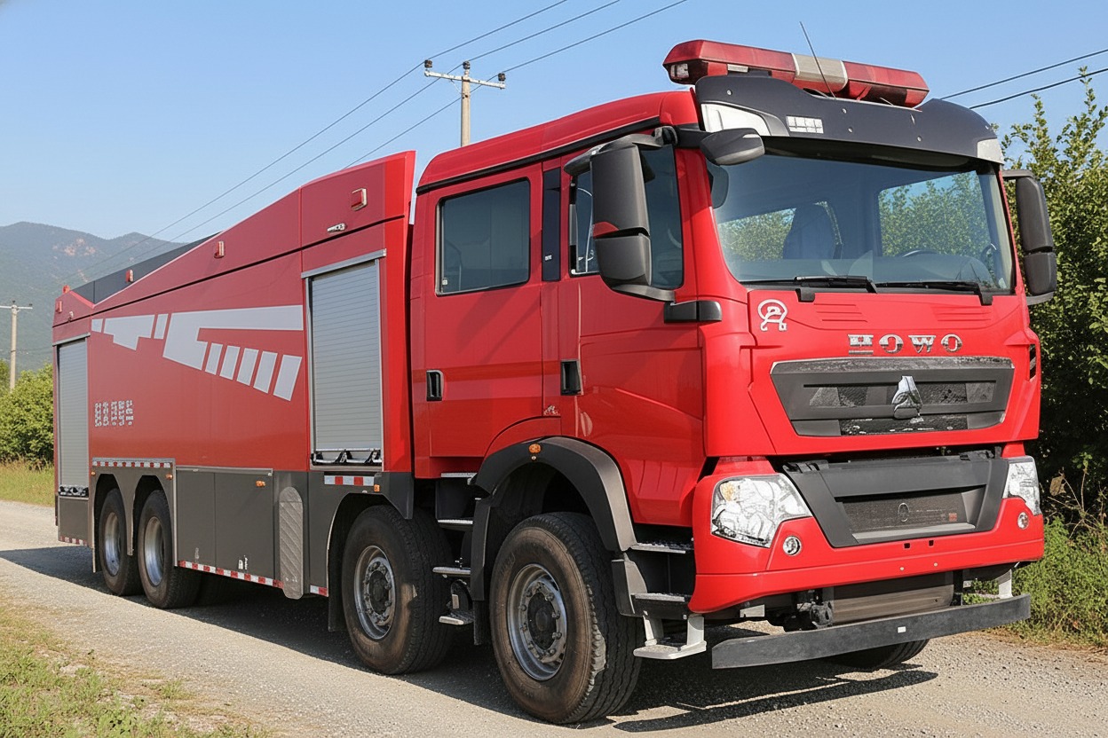 Xe Chữa Cháy Bọt Foam Chuyên Dụng