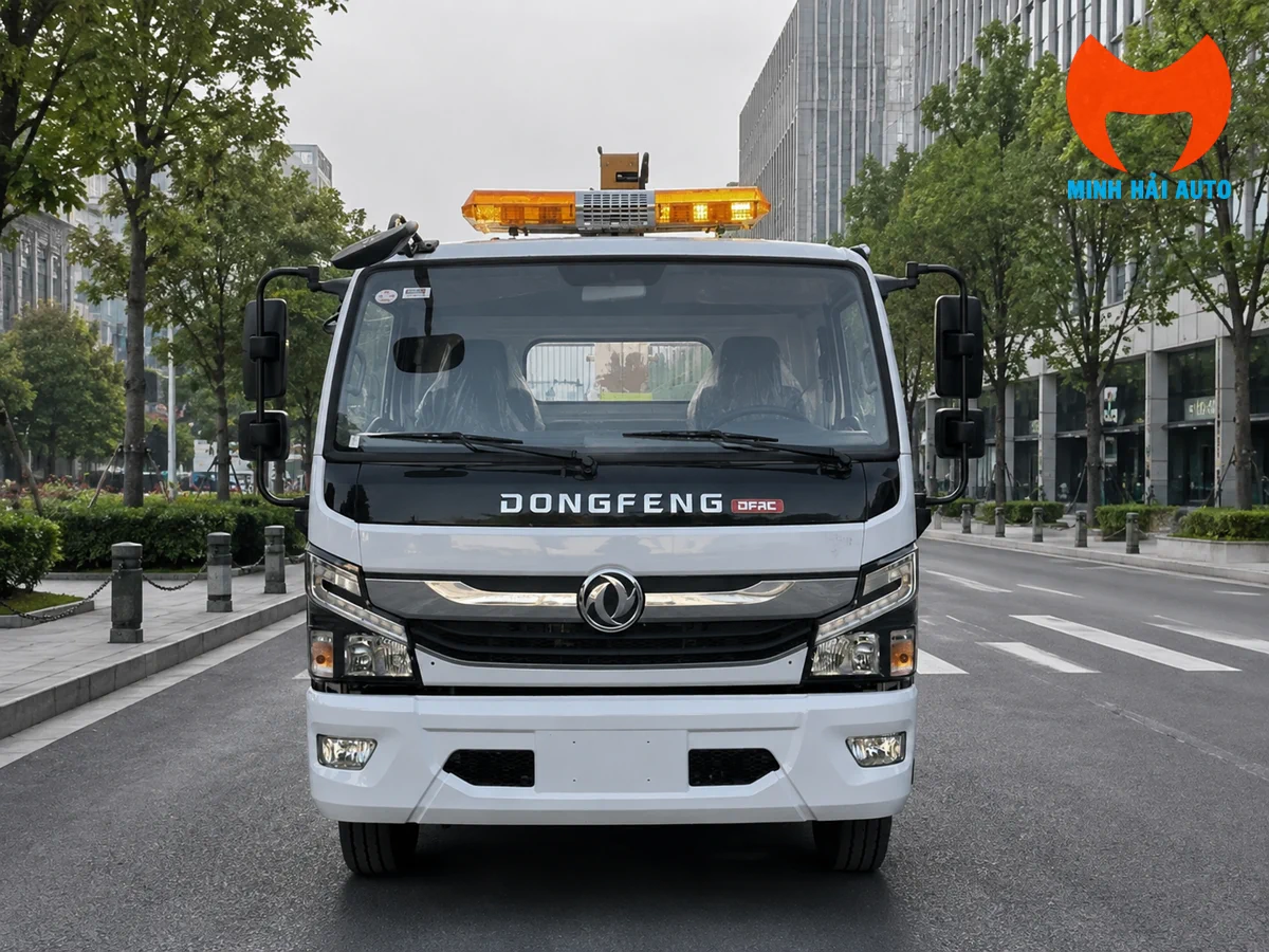 Cabin trước xe cứu hộ 3 chức năng Dongfeng