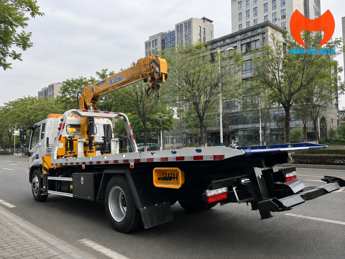 Càng kéo phía sau xe cứu hộ 3 chức năng Dongfeng