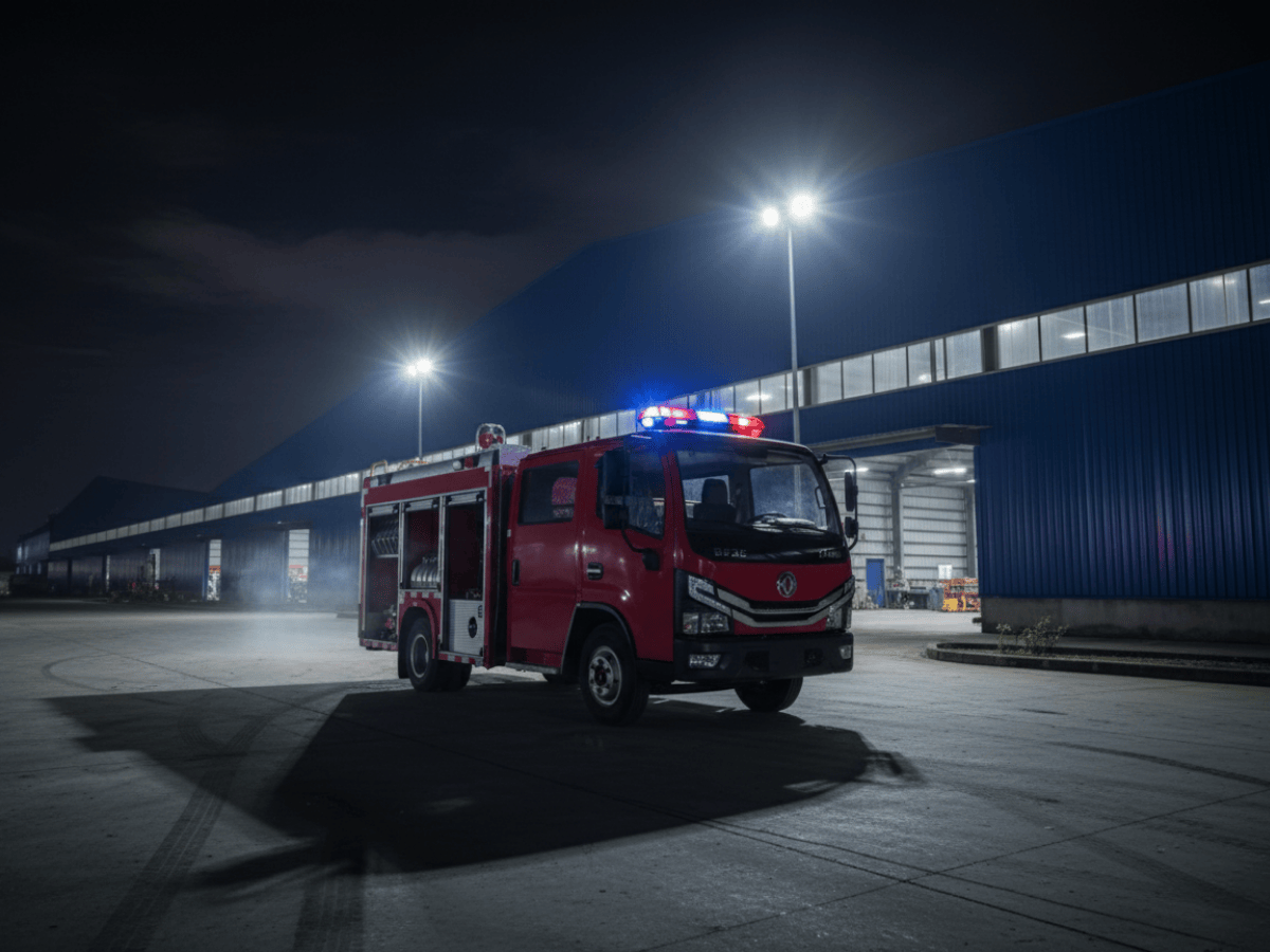 xe cứu hỏa Dongfeng 5 khối