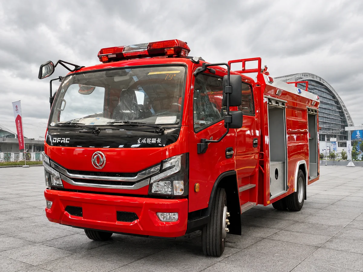 Yêu cầu về bơm bồn và thiết bị xe cứu hỏa Dongfeng