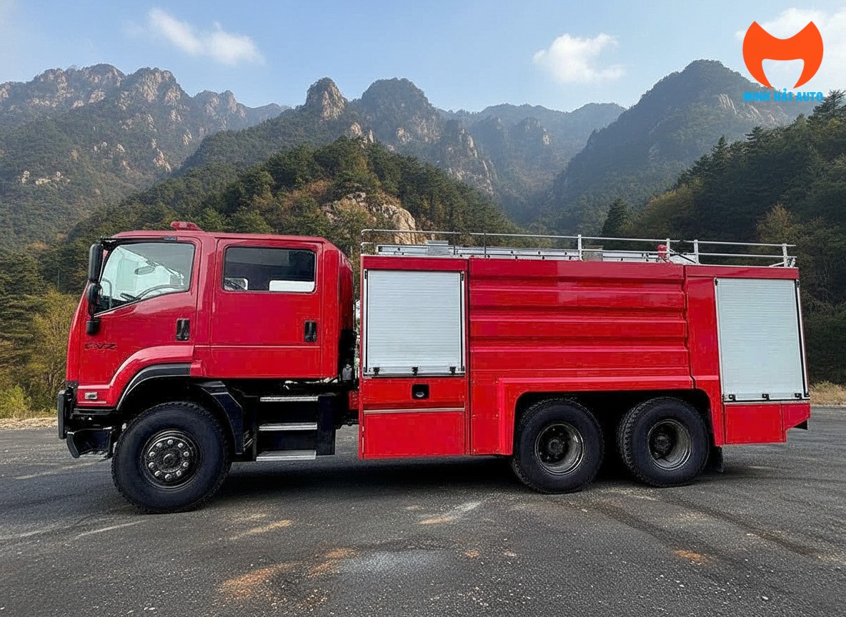 Xe Cứu Hỏa ISUZU 8 Khối FVZ60QE5