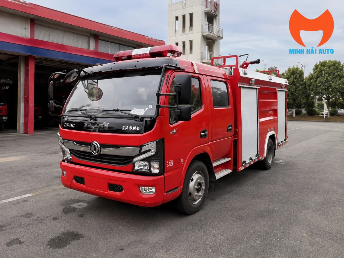 Xe cứu hỏa phục vụ phòng chống cháy rừng và đồng cỏ tại Việt Nam