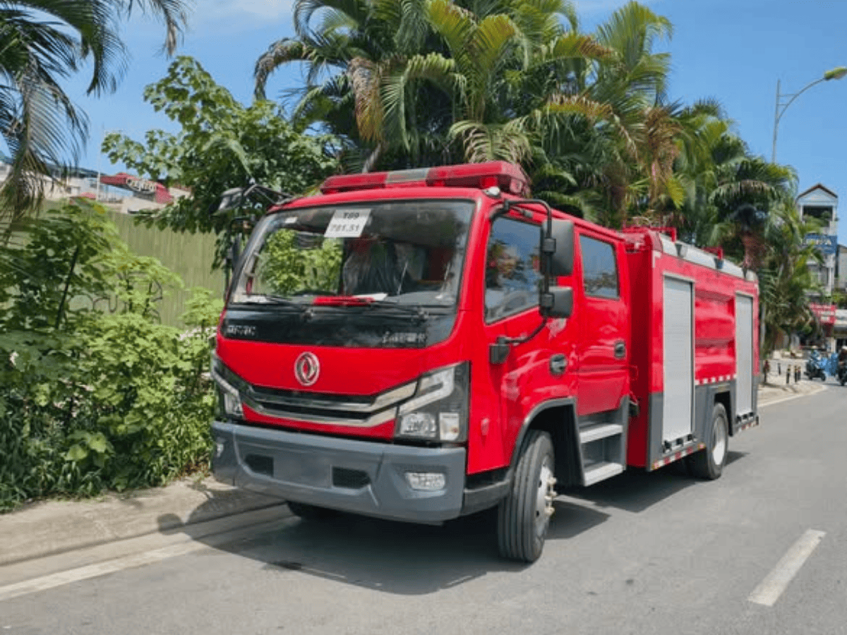 Xe  cứu hỏa minh hải