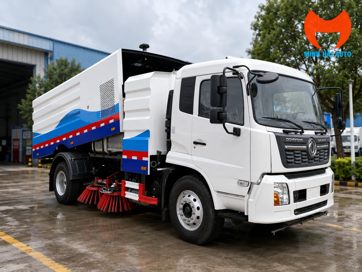 Xe ép rác chở được bao nhiêu tấn rác mỗi chuyến